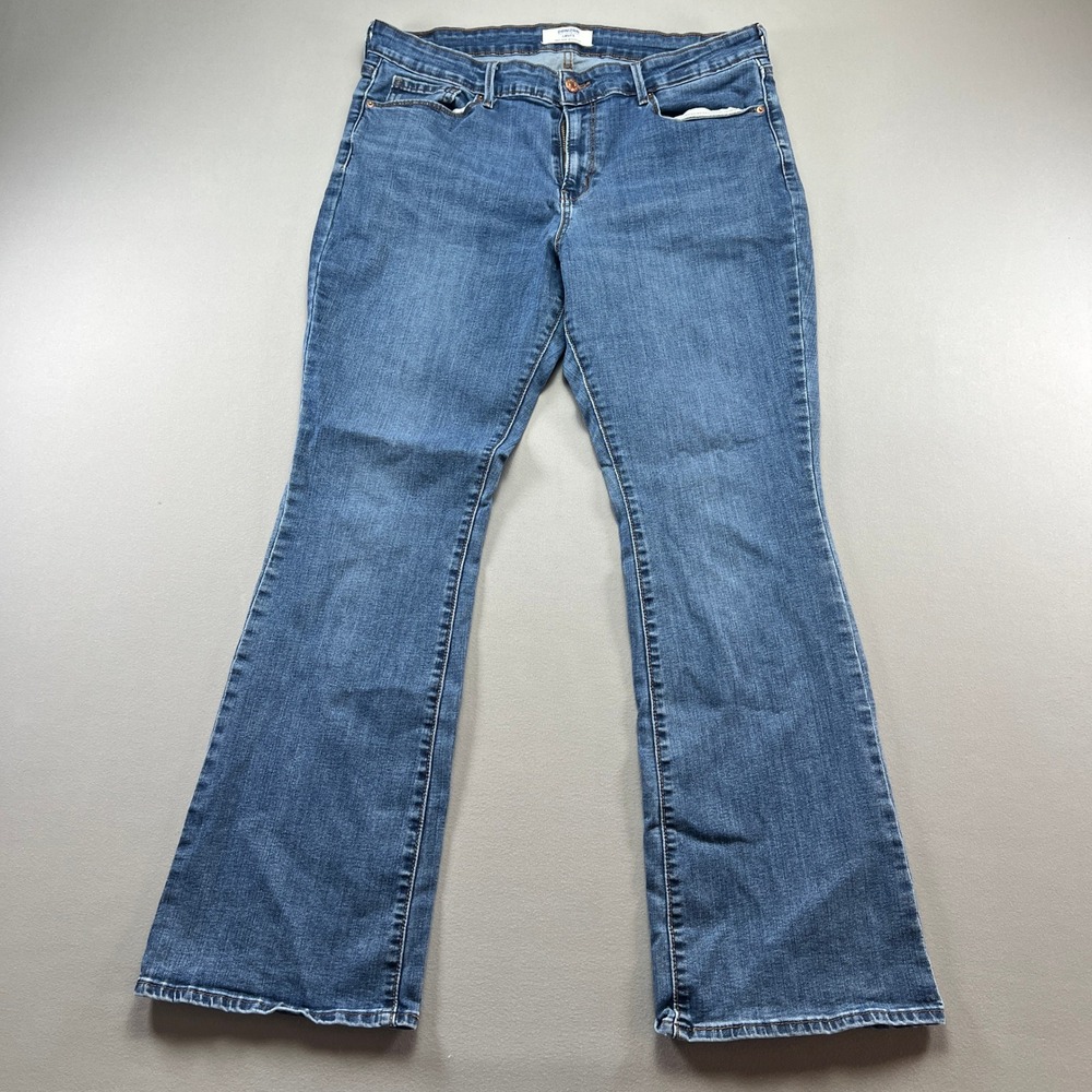 Denizen From Levi's Bootcut Jeans Womens 14M Blue Cotton Medium Wash Mid Rise